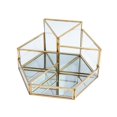 thumbnail image 4 of Makeup Organizer - Cosmetics Metal Glass Storage Box | Multifunctional Cosmetic Display Cases | Makeup Storage for Dresser  Vanity  Countertop and Bathroom, 4 of 9