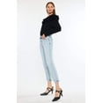 thumbnail image 6 of Kancan - Mid-Rise Cropped Straight Leg Jeans (27" Inseam) - KC20063M, 6 of 9