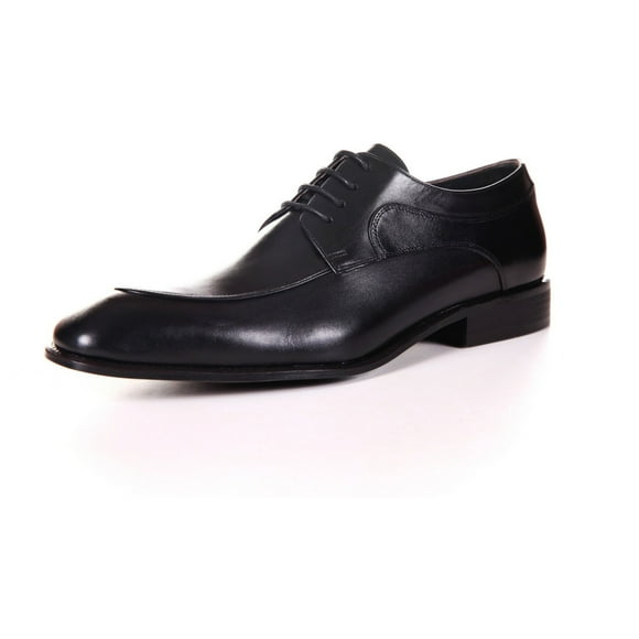 Chaussures Derby Noir Formelles en Cuir Véritable pour Homme par ENAAF YS06BLK