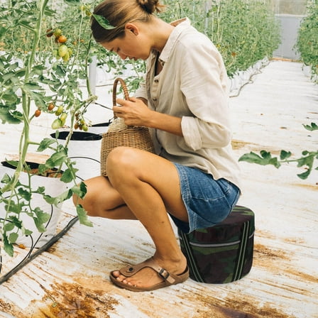 SOPOTUTU Portable Lightweight Foam Stool for Outdoor Gardening Camping Hiking and Field Work