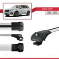 thumbnail image 3 of Compatible with Volvo XC90 II 2015-2025 ACE-1 Car Roof Rack Cross Bar Grey Aluminium 3 Bars, 3 of 8