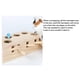 thumbnail image 5 of Juguete De Caza Para Gatos, Ratón De Madera Maciza, Laberinto Interactivo Para Mascotas, Agujero Para Ratón, Hámster, Juguete Divertido De 5 Agujeros Moyic PT001571-00, 5 of 7