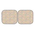 thumbnail image 7 of Balery 2 Piece Watercolor Wildflowers Car Windshield Sun Shade|Foldable Front Windshield Shade for Car Front Window for Most Sedans SUV Truck-Small, 7 of 7