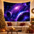 thumbnail image 3 of Cosmic Galaxy Planets and Stars in Deep Space, Mystical Celestial for Space Lovers, Celestial Home Decor Housewarming Gift Tapestry Wall Hanging for Living Room and Bedroom, 3 of 7