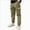 F141--Green, variant on Child 9-10 Years Boys Joggers Pants Cargo Pants with Pockets Elastic Waist School Casual Trousers 6-12 Months 12-24 Months 2T 3T 4T 5T 6T 7T 8T 9T Children Khaki Cargo Jogger Sweatpants