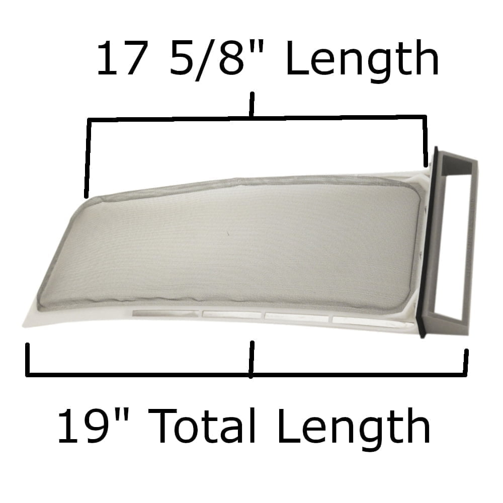Premium Dryer Lint Screen Filter Replacement - Compatible With Whirlpool, Kenmore, Inglis, Sears & More