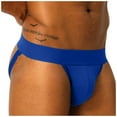 thumbnail image 2 of Povozer Jockstrap Underwear Snug Jockstrap For Testicular Support & Pain Relief(Blue,XL), 2 of 4