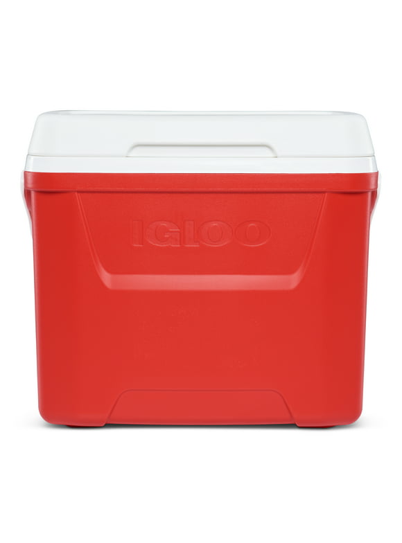 Igloo 28 QT Laguna Ice Chest Cooler, Red