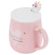 thumbnail image 4 of Taza de Cerámica Jadeshay Con patrón de dibujos animados Rosa 420 ml, 4 of 8