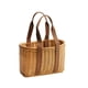 thumbnail image 5 of Cesta tejida a mano, decorativa, ligera, versátil, cesta de la compra sencilla, cesta de flores para acampar, compras, jardinería en interiores y exte Pequeño, 5 of 8