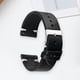 thumbnail image 5 of Correa de reloj de piel sintética para hombre y mujer, correa de repuesto de 20 mm/22 mm, ajustable, hecha a mano, de liberación rápida, con costuras, 5 of 5