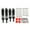 Black, variant on OVTSC RC Shock Absorber Set Professional Aluminum Alloy Front & Rear RC Car Shocks Suspension Parts For 1/10 Senton Granite Typhon (3.9 inches / 100 mm) - Black
