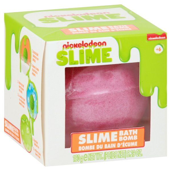 Nickelodeon Slime Pink Bath Bomb