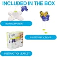 thumbnail image 5 of AFP Cat Butterfly Toy and Cat Puzzle Feeder Toy, 5 of 5