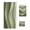 Green, variant on Blue Striped Towel Set of 3, Soft Microfiber Bath Towels, Hand Towel, Washcloths, Modern Abstract Art Wave Moire Gradient Quick-Dry Absorbent Towels for Bathroom Kitchen Hotel Beach Gym Spa