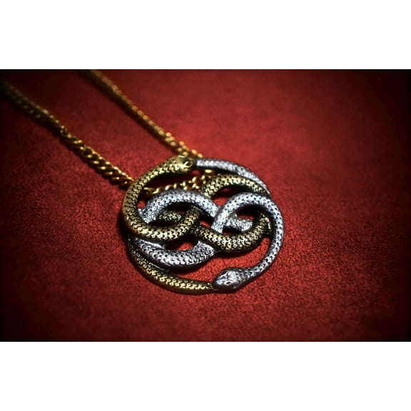 Neverending Story Two-Tone Auryn Pendant