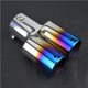 thumbnail image 2 of Speravity Tubo de escape doble modificado para coche Universal de acero inoxidable, silenciador trasero, punta, garganta trasera Vehículos, repuestos y accesorios Mis Speravity VI002600-00, 2 of 6