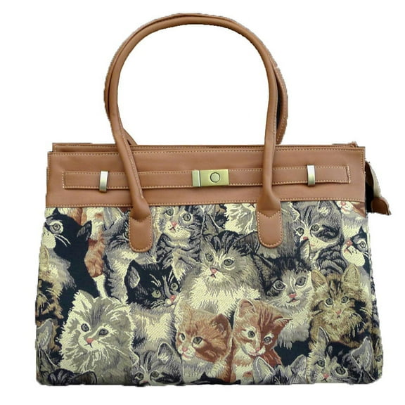 3667 - Cat Buckle Purse