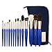 thumbnail image 3 of Bdellium Tools Professional Makeup Brush Golden Triangle Phase II Complete 15pc Brush Set with Pouch, 3 of 4