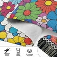 thumbnail image 6 of Yayeee Runner Rug for Bedroom 2'x6' Machine Washable Hallway Non Slip Mat, Whimsical Floral, 6 of 8