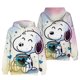 thumbnail image 3 of Suéter para padres e hijos adultos de primavera y otoño de 2024 con impresión 3D de dibujos animados de Snoopy y personalidad, moda urbana, 3 of 5