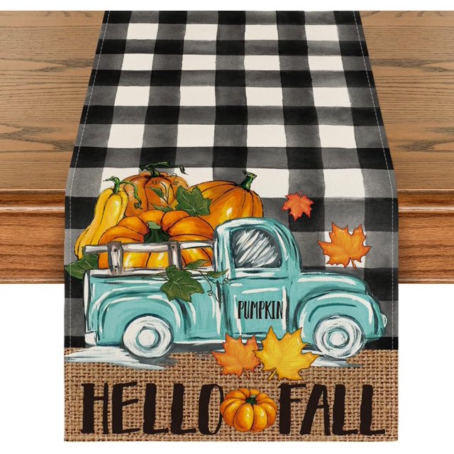 Manteles individuales de otoño, manteles de mesa de otoño de temporada para decoración de fiesta, cocina y comedor