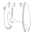 thumbnail image 1 of Auricular antirradiación de 3,5 mm, auricular con tubo de aire, carrete unilateral, mini micrófono incorporado con un clip para el cuello para militares, clubes nocturnos, bares, uso de paintball, 1 of 8