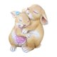 thumbnail image 2 of 2 figuras de animales para jardín al aire libre, creativas estatuas de conejo de Pascua. Rosa, 2 of 9