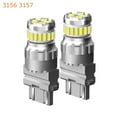 thumbnail image 1 of 3157 3156 3057 4157 LED Bulbs for Back Up Reverse Lights, Daytime Running Lights, Parking Lights, White (Pack of 2), 1 of 6