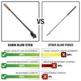 thumbnail image 7 of KABIN Blow Stick -Extendable Blow Poke & Fire Poker - Oxygenate & Stoke Your Fire Safely & Easily in Fireplaces & Woodstoves - Fireplace Tools Set, 7 of 7