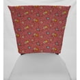 thumbnail image 2 of Spring Flowers Dining Room Chair Back Covers or Seat Covers by Penny's Needful Things (Both Chair Back & Seat Cover) (16 W x 14 H CHAIR BACK) (Red), 2 of 3