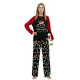 thumbnail image 4 of Ihaphap I Am Everything Lighting Pants Couple Matching Christmas Pajama Set(4XL,Women), 4 of 6