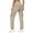 Khaki #723, variant on Bovemsi Lounge Pants Women Fashionable And Casual Workout Pants With High Waist Zipper Suitable For Jogging High Waisted Pants