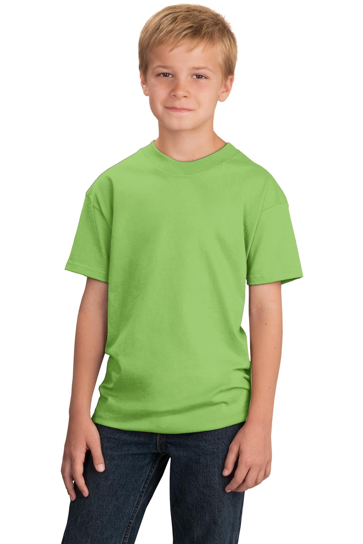 5.4-oz 100% Cotton T-Shirt Child Tshirt 