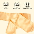 thumbnail image 3 of 1Pc Unisex Plain Graduation Stole Sash Bachelor Dress Sash Graduation Supply, 3 of 8