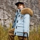 thumbnail image 1 of Chaqueta de plumón para niños 2024 nueva chaqueta de plumón de pato blanco de estilo coreano para padres e hijos para niños y niñas, niños medianos y grandes, cálida y espesa en invierno, 1 of 3