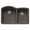 Volcano Gray, variant on Blanco 443064 32 in. 60-40 Diamond Silgranti Double Bowl Undermount Kitchen Sink - Soft White