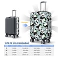 thumbnail image 4 of Pofeuu Panda And Eucalyptus Print Luggage Suitcase Cover Protector Luggage Washable Covers Aesthetic for 18/24/28/32 inch Luggage（No luggage included）-Medium, 4 of 7