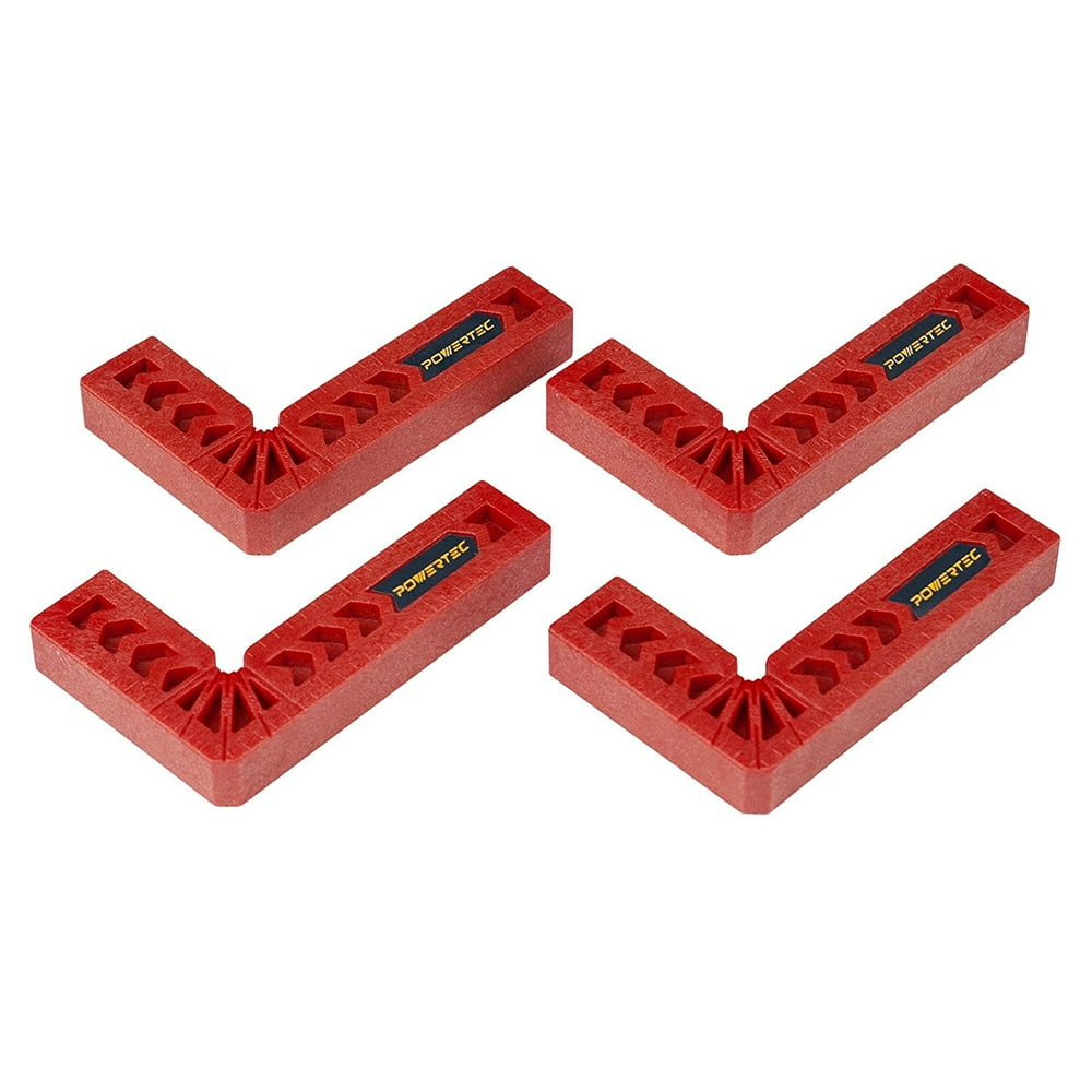 POWERTEC 71123 90 Degree Positioning Squares 3Inch Set of 4