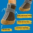 thumbnail image 4 of Dog Shoes for Small Dogs, Breathable Dog Boots Paw Protector for Hot Pavement Winter Snow, Dog Booties with Reflective Strips Rugged Anti-Slip Sole for Hardwood Floors Outdoor Walking, 4 of 5