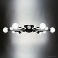 thumbnail image 5 of Luxury Modern Ceiling Light, Matte Black, UQL6412, 5 of 5