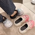 thumbnail image 5 of Lindos zapatos con agujeros y lazo degradado para mujer, zapatos de verano para el hogar, suela gruesa, antideslizantes, de EVA, para jardín, tacones para exteriores, sandalias de playa, zapatillas, 5 of 5