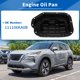 thumbnail image 2 of Cárter de aceite del motor Unique Bargains con tapón de drenaje para Nissan Pathfinder 2017-2020, empaque de aceite para Infiniti QX60 2017-2020, tapa de cárter de aceite No. 111106KA0B de hierro, 2 of 7
