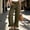 Army Green, variant on Woman Fashion Ruffle Hem Pant Summer Elastic Waisted Straight Wide Leg Button Ruffle Harem Palazzo Pant with Pockets(Army Green,M)