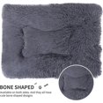 thumbnail image 4 of Machine Washable Double Sided Dog Bed Blanket, Reversible Pet Mat (M 78/54 cm, Dark Gray), 4 of 5