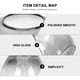 thumbnail image 5 of Lámpara de pie Lámpara de lámpara Versátil Lámpara de cristal Shade Simple Light Accesorio, 5 of 7