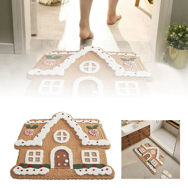 Christmas Carpet for Festive Soft Holiday Rug Enhances Home Ambience Idea