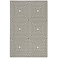 thumbnail image 3 of SAFAVIEH Beach House Tendrils Indoor/Outdoor Area Rug Light Grey/Charcoal, 3' x 5', 3 of 6