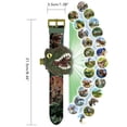 thumbnail image 3 of BSMEAN Cartoon 3D Projection Watch 24 Figure With Flip Creative Children‘S Luminous Watch Anime Electronic Toys Dinosaur Projection 3189 Dinosaur Dinosaur Pattern Dinosaur Head Random, 3 of 8