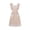 Beige, variant on Women's Retro Apron with Lace Trim Ruffle Detail Pockets for Baking Cooking Kitchen Housework Daily Use Home